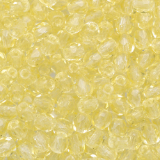 Cristal Preciosa Ornela Amarelo Claro Transparente 80120 4mm