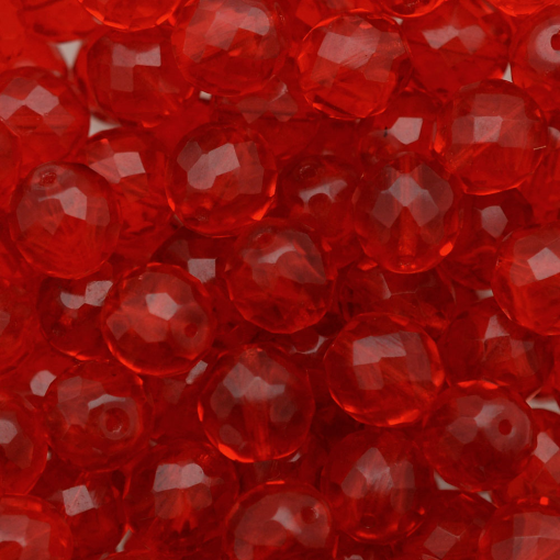 Cristal Preciosa Ornela Vermelho Claro Transparente 90060 6mm