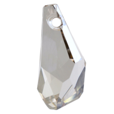 Gota Drops Polygon Pingente Swarovski art. 6015 Cristal Silver Shade 13mm