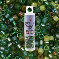 Micanga Delica Miyuki Mix Evergreen DB-MIX03 110  1,6mm