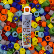 Micanga Delica Miyuki Mix Opaque Rainbow DB-MIX37 110  1,6mm