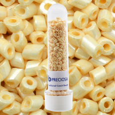 Canutilho Cut Pipes Preciosa® Ornela Creme Perolado (4611) 3,5mm