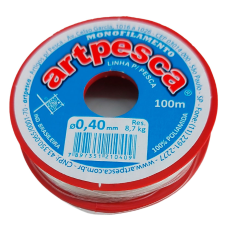 Fio de Nylon Artpesca Cristal 0,40mm
