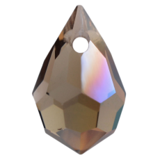 Gota Drops Pingente Collection Czech Crystal® art. 45151 Black Diamond Bronze 10x6mm