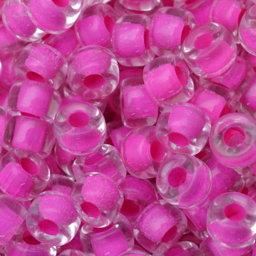 Conta de Vidro Preciosa Ornela Micanga Forte Beads Pink 44877 9mm