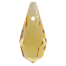 Gota Drops Pingente Preciosa® art. 451 51 681 Light Topaz 15x9mm