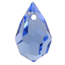 Gota Drops Pingente Collection Czech Crystal® art. 45151 Light Safira 15x9mm