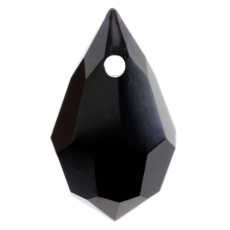 Gota Drops Pingente Preciosa® art. 451 51 681 Jet 15x9mm