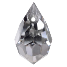 Gota Drops Pingente Preciosa® art. 451 51 681 Prata Cristal Labrador 15x9mm