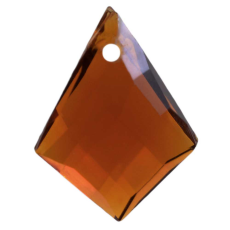 Losango Pingente Preciosa art. 41 Smoked Topaz 11x8,5mm
