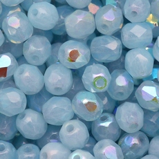 Cristal Preciosa® Ornela Água Opaline Transparente Aurora Boreal (61000) 4mm