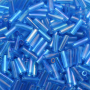 Canutilho Preciosa Ornela Azul Turquesa Transparente T Aurora Boreal 61150 3 polegada 7mm