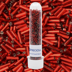 Canutilho Preciosa® Ornela Vermelho Transparente (97070) 7mm (3)
