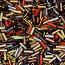 Mix de Canutilho Preciosa® Ornela Tons Marrom 7mm (3)