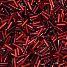 Mix de Canutilho Preciosa® Ornela Tons Vermelho 7mm (3)