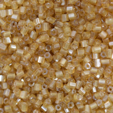 Vidrilho Preciosa® Ornela Topaz Transparente T Lustroso (16030) 2x9/0=2,6mm