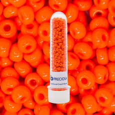 Miçanga Preciosa® Ornela Laranja Fosco (93140) 5/0 aprox. 4,6mm