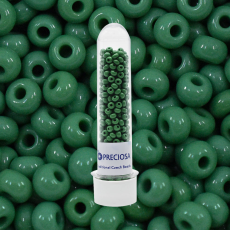 Miçanga Preciosa® Ornela Verde Fosco (53250) 5/0 aprox. 4,6mm