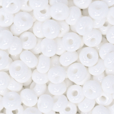 Miçanga Preciosa® Ornela Branco Fosco (03050) 5/0 aprox. 4,6mm