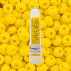 Miçanga Preciosa® Ornela Amarelo Fosco (83110) 5/0 aprox. 4,6mm