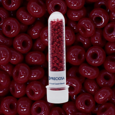 Miçanga Preciosa® Ornela Vermelho Fosco (93190) 5/0 aprox. 4,6mm