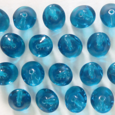 Conta de Vidro Preciosa® Ornela Boné Royal Transparente (60080) 7x11mm