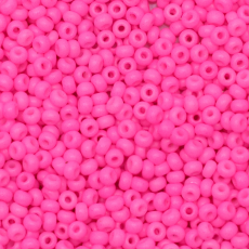 Miçanga Color by LDI Cristais® Rosa Pink Neon (00034L) 6/0 aprox. 4,1mm