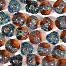 Cristal Tridler Preciosa® Ornela Topaz Retro (1980) 8mm