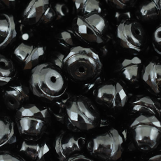 Cristal Disco Preciosa® Ornela art. 75 Preto (23980) 8x10mm