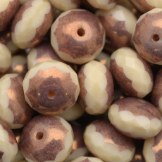 Disco Facetado Briolette Preciosa® Ornela art. 35 Bege (13020) 11mm