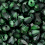 Cristal Gota Preciosa Ornela Verde Preto 26507 7x5mm