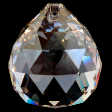 Bola Pingente Asfour art. 701 Cristal Honey 30mm