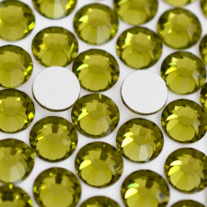 Strass Chaton Viva 12® Preciosa® art. 438 11 612 NO HF Olivine SS20 = 4,6mm