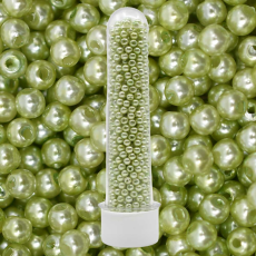 Perola de Plastico ABS Supreme Verde 4mm