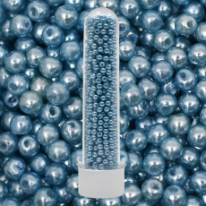 Perola de Plastico ABS Supreme Azul 4mm