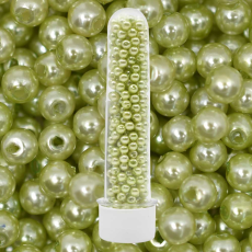 Perola de Plastico ABS Supreme Verde 5mm