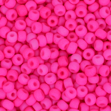 Micanga Color by LDI Cristais Rosa Pink Neon 00034L 60 aprox. 4,1mm