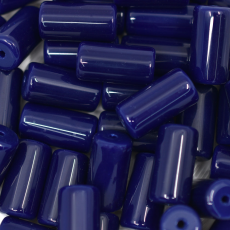 Conta de Vidro Supreme Firma Azul (30070) Fosca 20x10mm