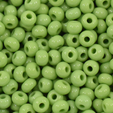 Miçanga Preciosa® Ornela Verde (53310) 6/0 aprox. 4,1mm