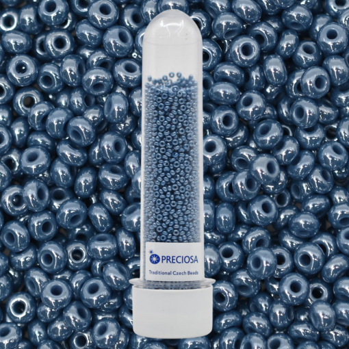 Micanga Preciosa Ornela Azul Perolado 38220 90 aprox. 2,6mm