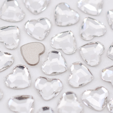 Strass Chaton Coração Preciosa® art. 438 18 301 NO HF Cristal 6mm