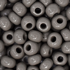Miçanga Preciosa® Ornela Cinza Fosco (43020) 2/0 aprox. 6,1mm
