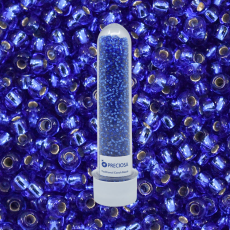 Miçanga Preciosa® Ornela Azul Transparente (37050) 9/0 aprox. 2,6mm