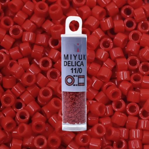 Micanga Delica Miyuki Dark Cranberry Fosca DB723 110  1,6mm