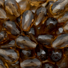Cristal Gota Preciosa® Ornela Smoked Topaz (10220) 10x7mm