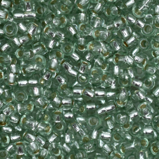 Miçanga Preciosa® Ornela Light Chrysolite Solgel Dyed Transparente (78262) 9/0 aprox. 2,6mm