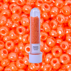 Miçanga Preciosa® Ornela Laranja Perolado (98140) 9/0 aprox. 2,6mm