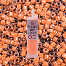 Micanga Delica Miyuki Creamsicle Neon Lined DB2033 110  1,6mm
