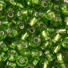 Miçanga Preciosa® Ornela Verde Transparente (57430) 5/0 aprox. 4,6mm