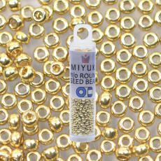 Micanga Miyuki Redonda Gold Metalica 11-91052 110  2,0mm